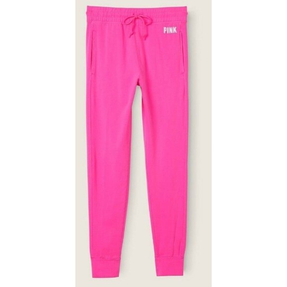 VS PINK OUTFIT JOGGERS CAMPUS TEE ATOMIC PINK set - Picture 8 of 11